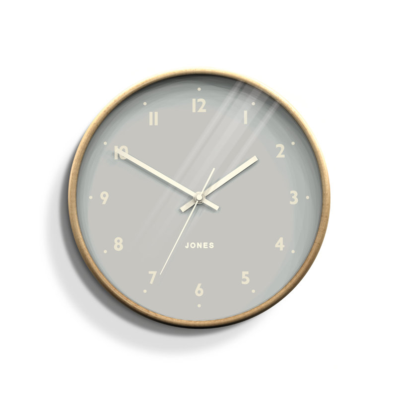 Jones Clocks Jones 30cm Wall Clock & Reviews Wayfair.co.uk